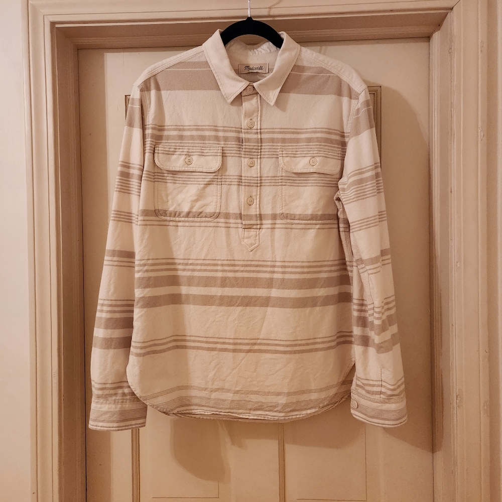 Madewell Pullover Flannel